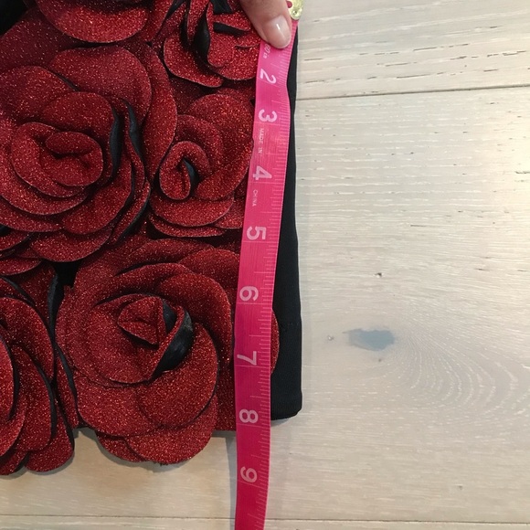 NWT AKIRA I WISH YOU WELL ROSE DETAIL CORSET TOP SZ SMALL S - Picture 5 of 11